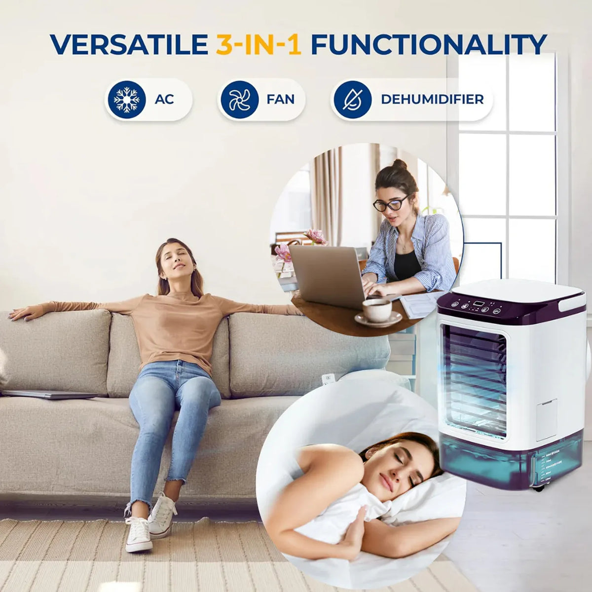 CoolBreeze Misting Fan AU1