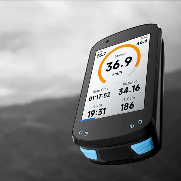 MichiPro Bike Computer – GPS Cycling Computer with Heart Rate Monitor