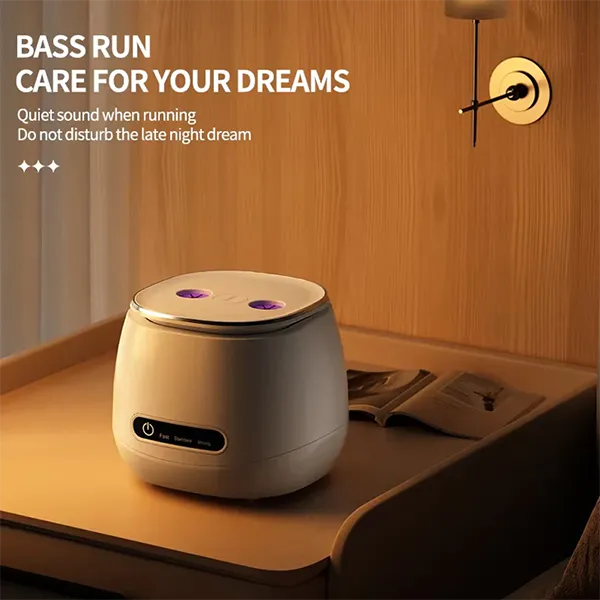 N3DomiX Denture Dome – 52kHz Ultrasonic Cleaner with UV Sterilizer | 200ML Wireless Cleaning Pod