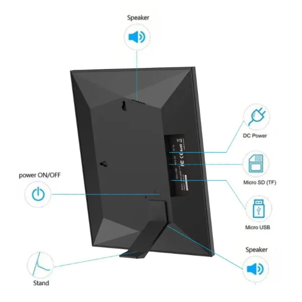 Pixora Digital Photo Frames AU1