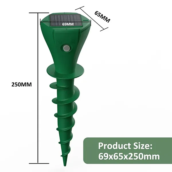 EcoRepel Snake Repeller – Outdoor Ultrasonic Snake Deterrent | Pack of 4, 8 & 12