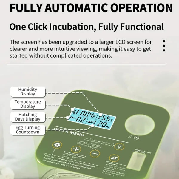EggCrest Chicken Egg Incubators US8