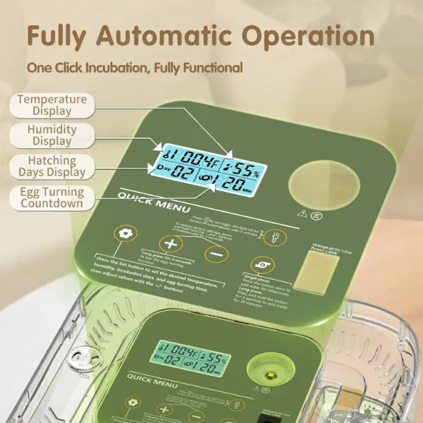 EggCrest Chicken Egg Incubators US8