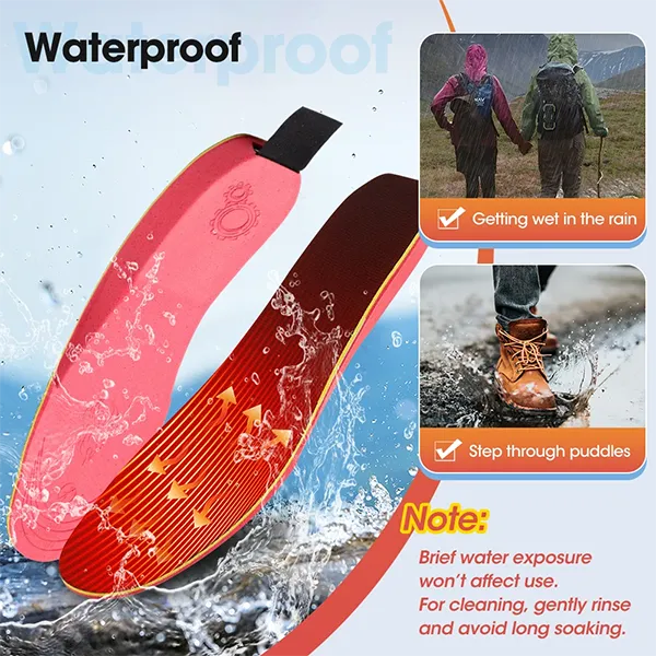 KaenSole Heated Insoles – Electric Warming Insoles for Cold Feet | US Size 4–12.5