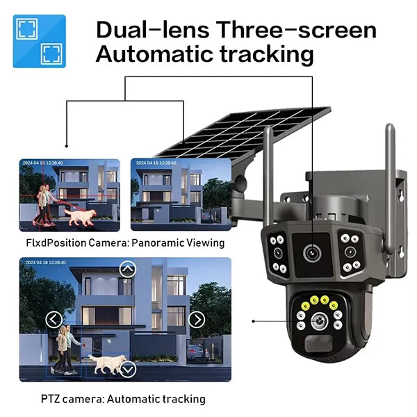 HomiSol Solar Security Cameras AU2