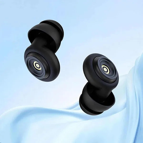 HuzNite Reusable Silicone Earplugs – 45dB Noise Cancelling for Sleep, Snoring, Travel & Concerts