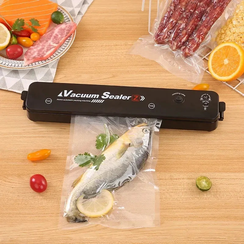 Safresh Vacuum Sealer Machine – Automatic Food Saver with Compact Design