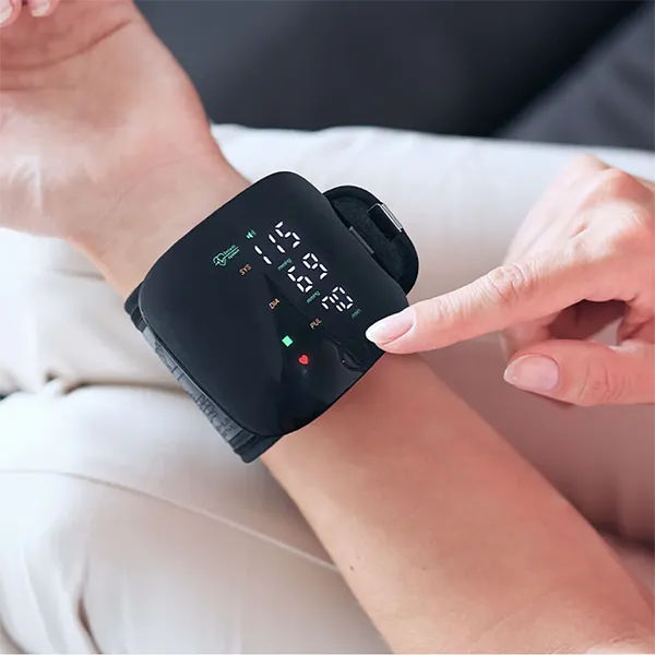 MoniAdam Blood Pressure Wrist Cuff Monitor – Accurate Digital BP Monitor for Home Use