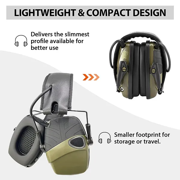 NoiActiz Noise Cancelling Earmuffs