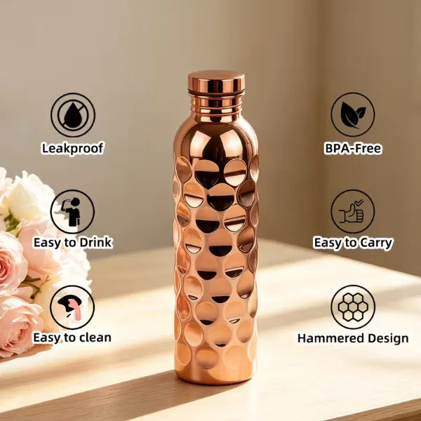 Vessora Copper Water Bottles AU1