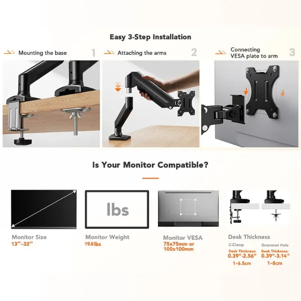 HemiArms Monitor Arms US01