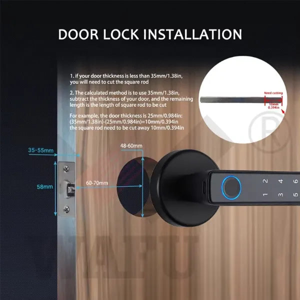 HolLocks Smart Padlocks Biometric Security US01