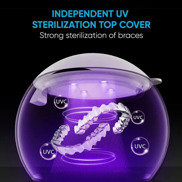 Clenzu Ultrasonic Retainer Cleaner – Deep Clean for Retainers, Aligners & Dental Appliances