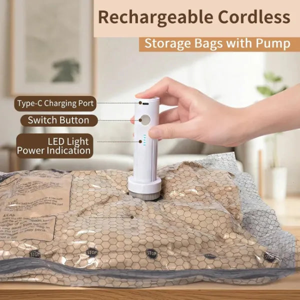 VacuBager Travel Vacuum Storage Bags