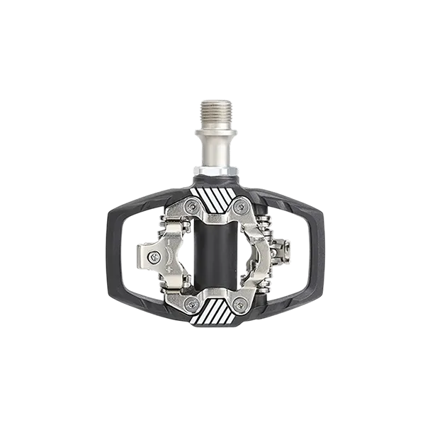 VimBike Double-Sided Clipless MTB Pedals & Cleats – Shimano SPD Compatible, Self-Locking, Nylon Body