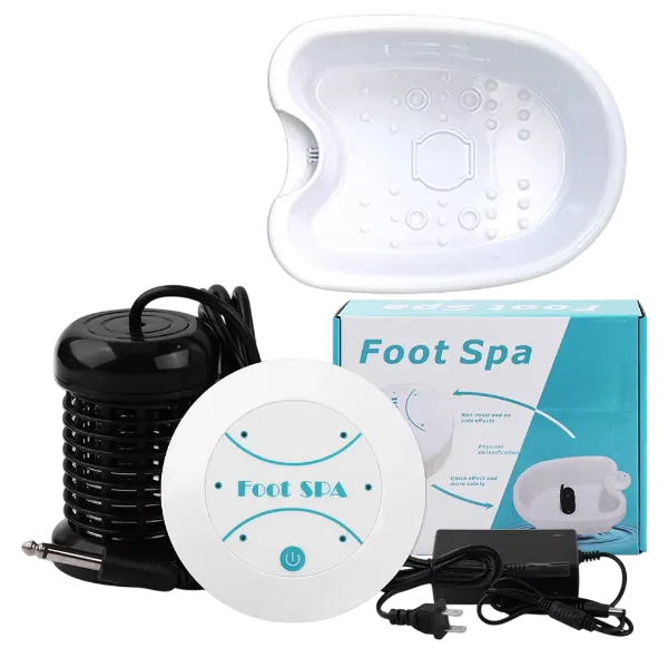 Lonelix Z2 Ionic Foot Bath Machine – Ion Detox Foot Spa & Chi Cleanse for Home, Salon & Beauty Club