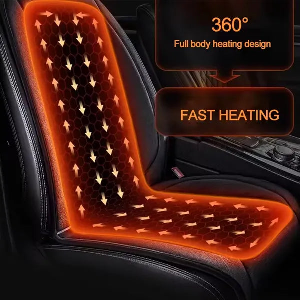 Kehseev Heated Car Seat Cover