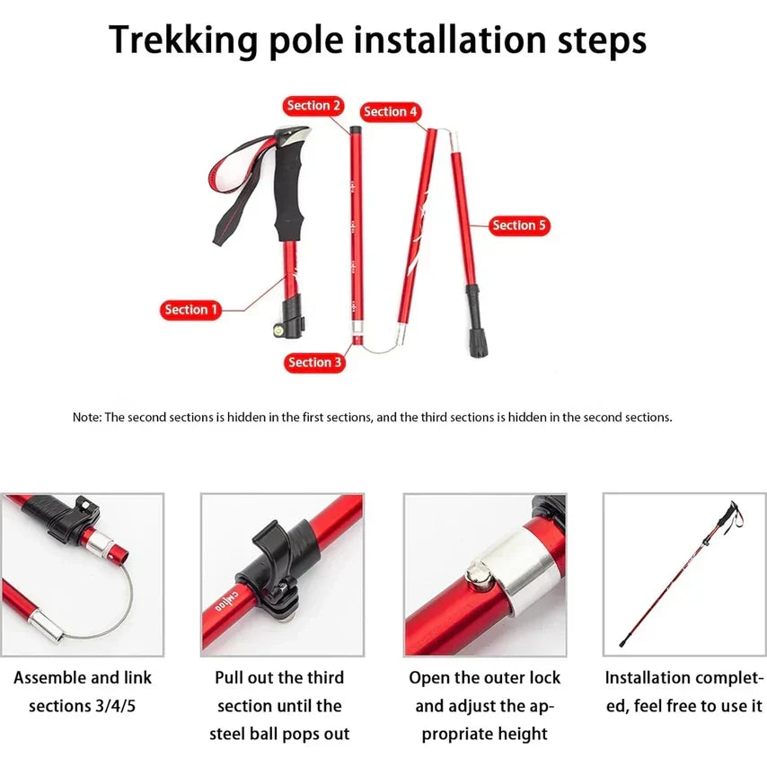 Kolamia X2 Hiking Poles AU3292