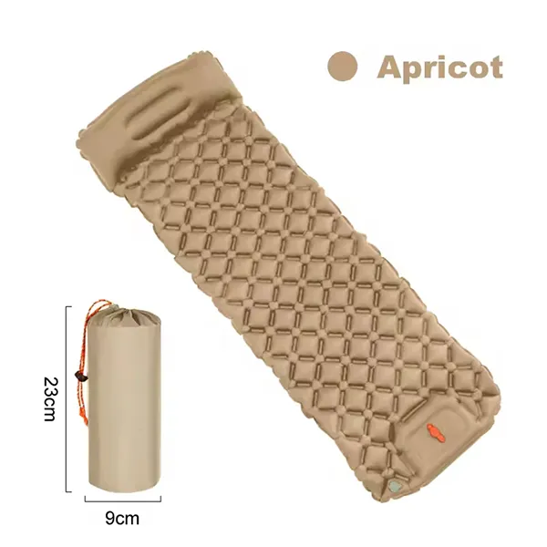 NoviPad M5 Inflatable Sleeping Pad with Pillow – Ultralight Camping Air Mattress