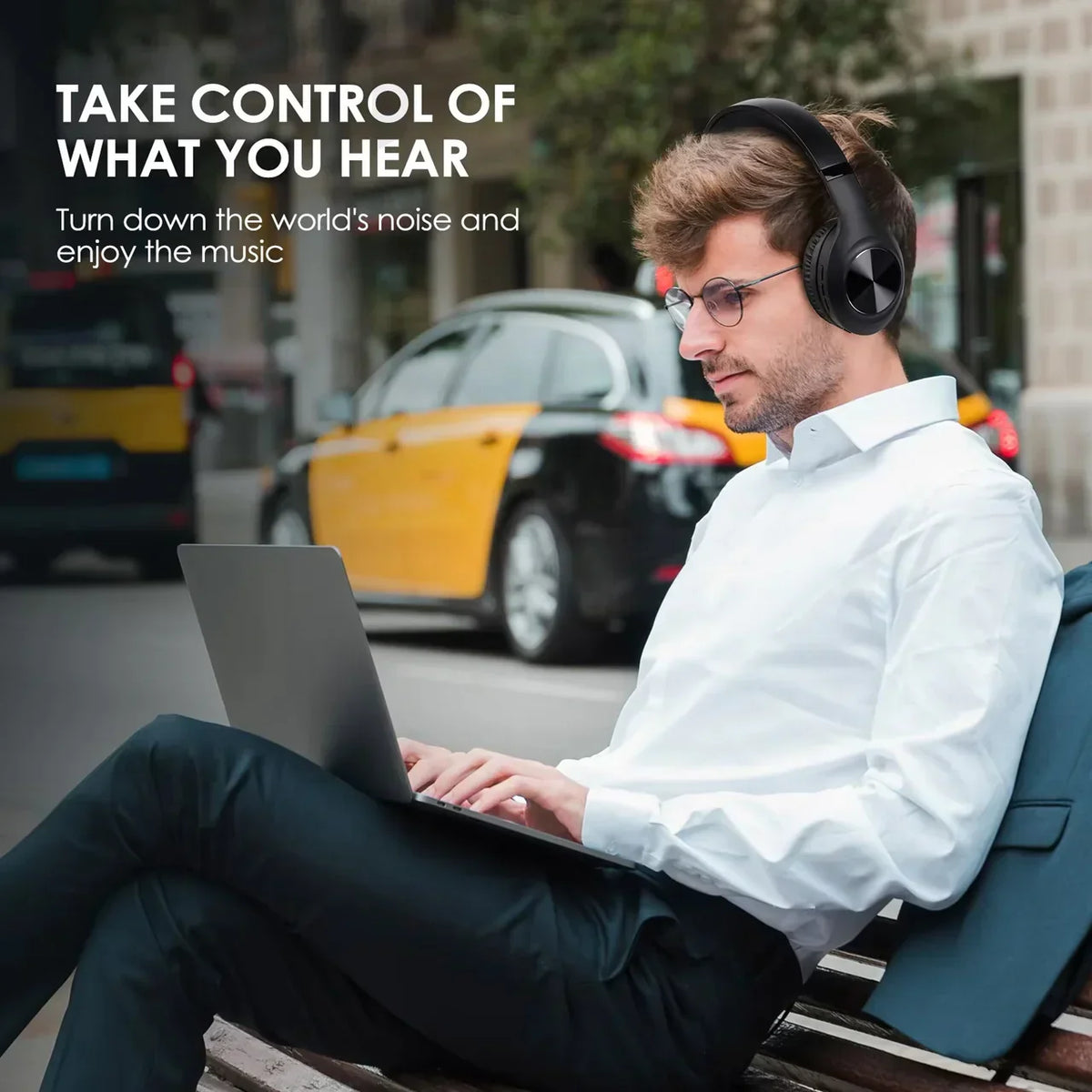LioBeat Over Ear Noise Cancelling Headphones
