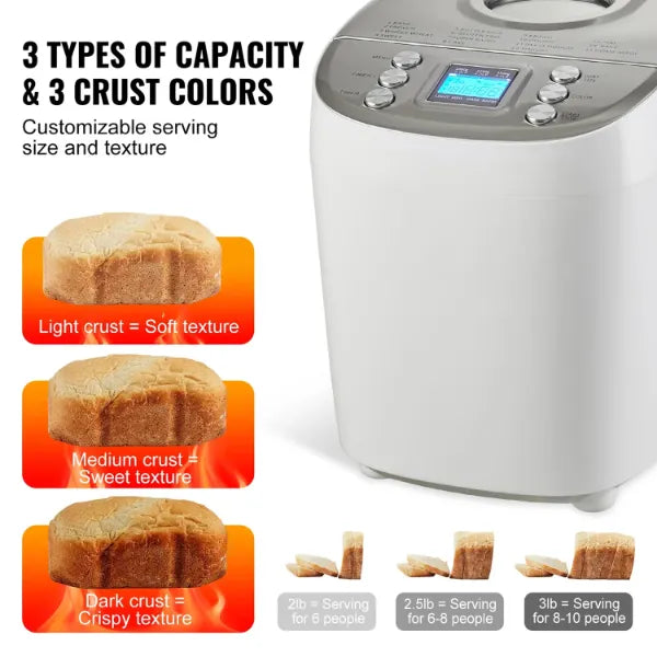 Loafiva Bread Maker Machines CA45