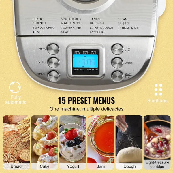Loafiva Bread Maker Machines CA45