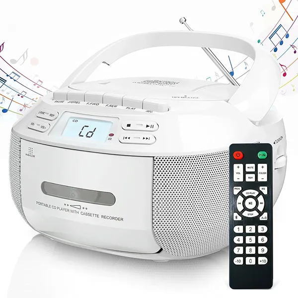 CiDPlay Portable CD Cassette