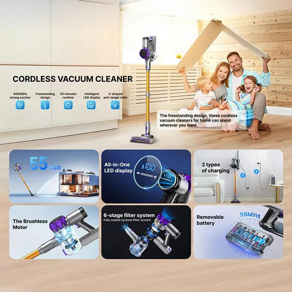 Cleanivia Cordless Stick Vacuums CA