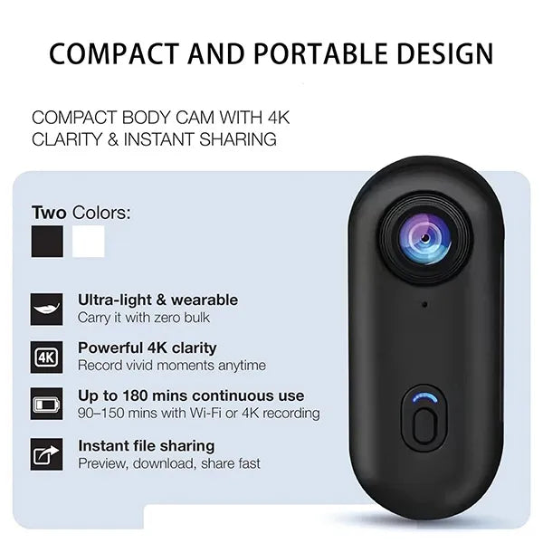 GoJo4K Body Cams US7