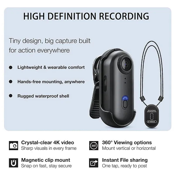 GoJo4K Body Cams US7