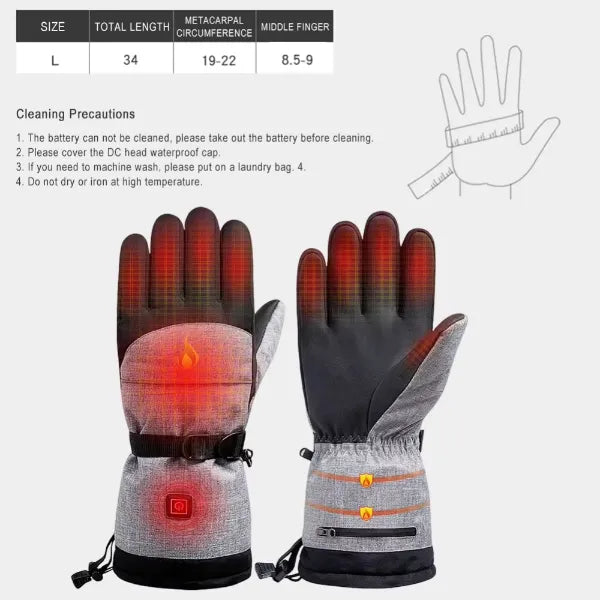 CozyGrip Heated Gloves Motorcycle AU2