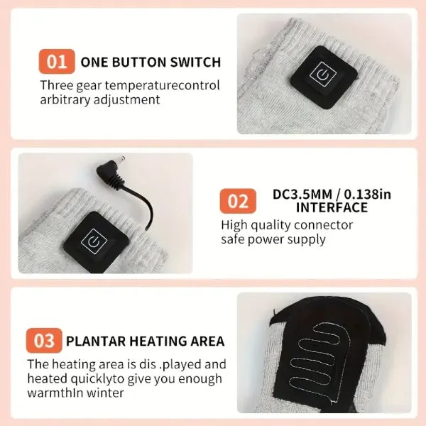 Calvion Heated Socks AU03