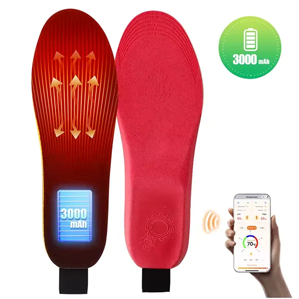 KaenSole Heated Insoles – Electric Warming Insoles for Cold Feet | US Size 4–12.5