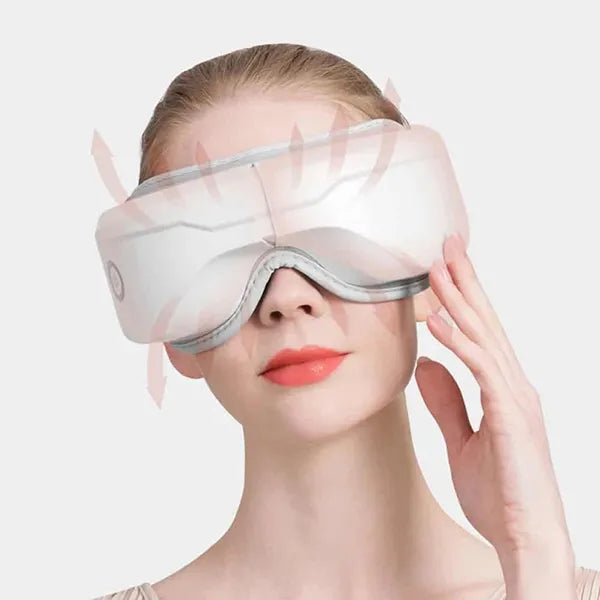 KaliEye Eye Massager with Heat & Bluetooth Music – Heated Eye Mask for Migraine Relief, Better Sleep & Relaxation