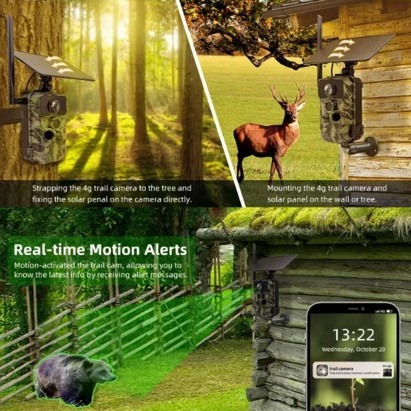 X2 ElyCam Solar Powered Trail Cameras US1