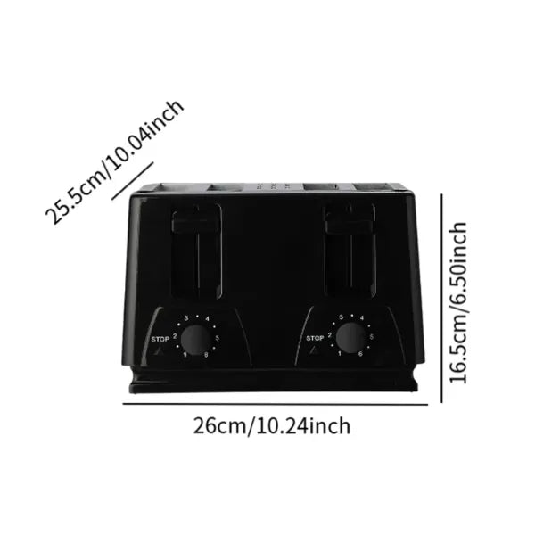 Brevano Toasters 4 Slice AU1