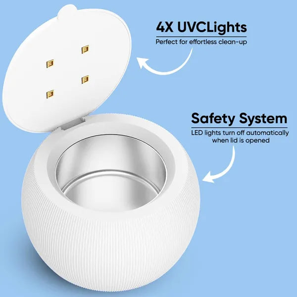 Clenzu Ultrasonic Retainer Cleaner – Deep Clean for Retainers, Aligners & Dental Appliances
