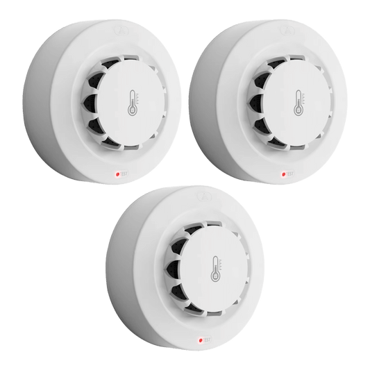 Ossent Smart Smoke Detector – WiFi Connected Fire & Smoke Alarm with App Alerts