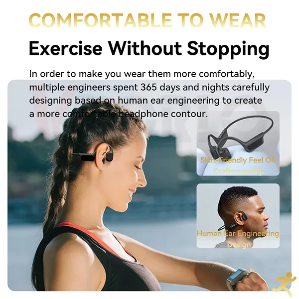 MeciBow Bone Conduction Headphones CA