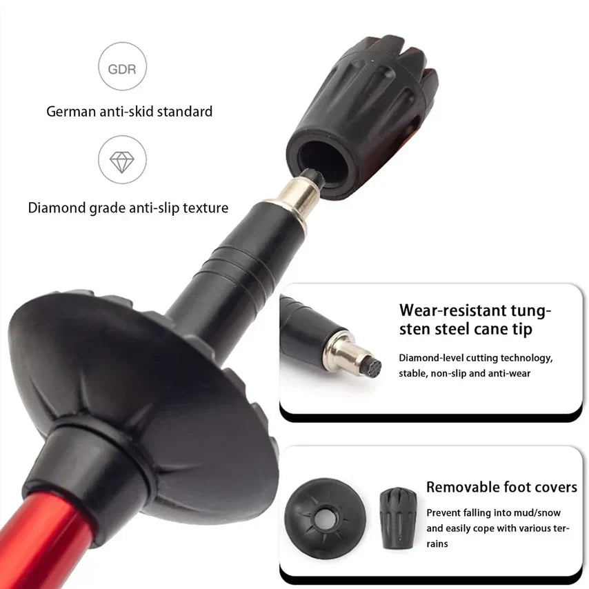 Kolamia Collapsible Hiking Poles 8