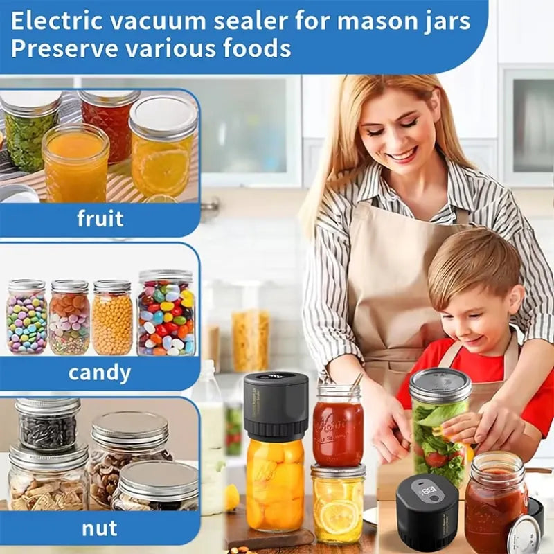 Konijar Mason Jar Vacuum Sealer Us-62